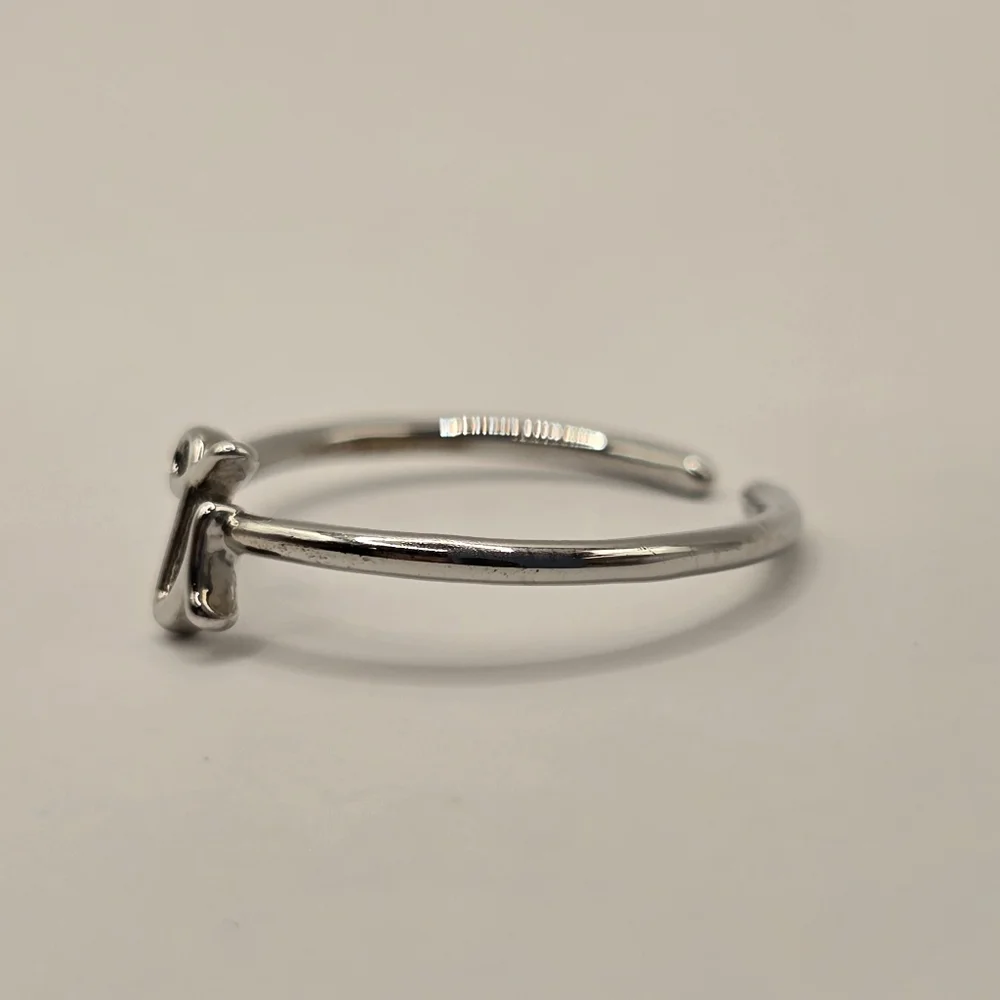 Earthbound Capricorn Zodiac Silver Tone Brass Adjustable Ring NWT